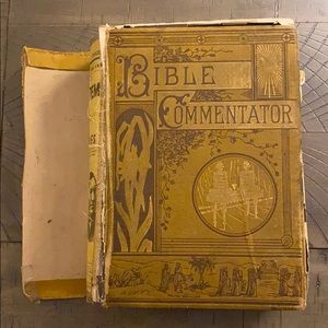 1882 Vintage Pictorial Bible